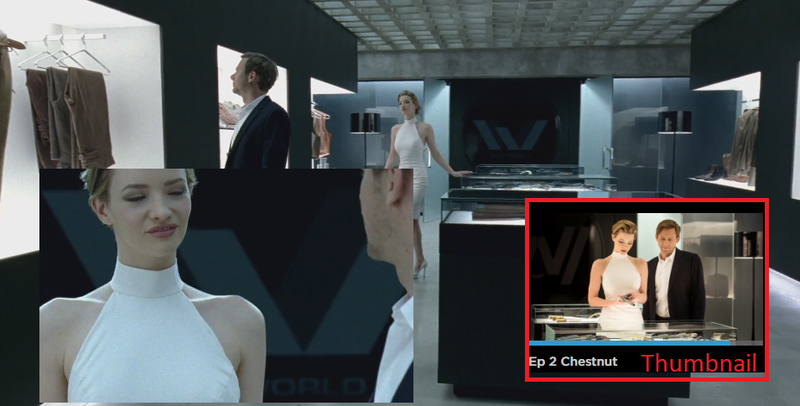 As you can see, the in-show version went out of its way to feature the old logo, which is not in the episode thumbnail. Photo via Reddit/HBO